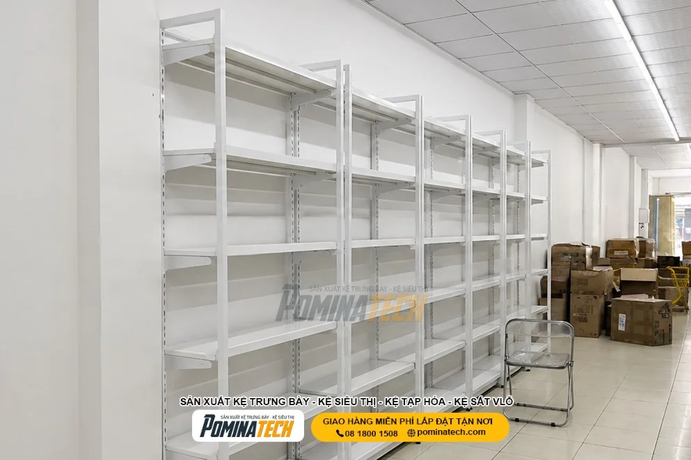 Kệ Gia Dụng POMINATECH – Thiết Kế Hiện Đại, Trưng Bày Khoa Học
