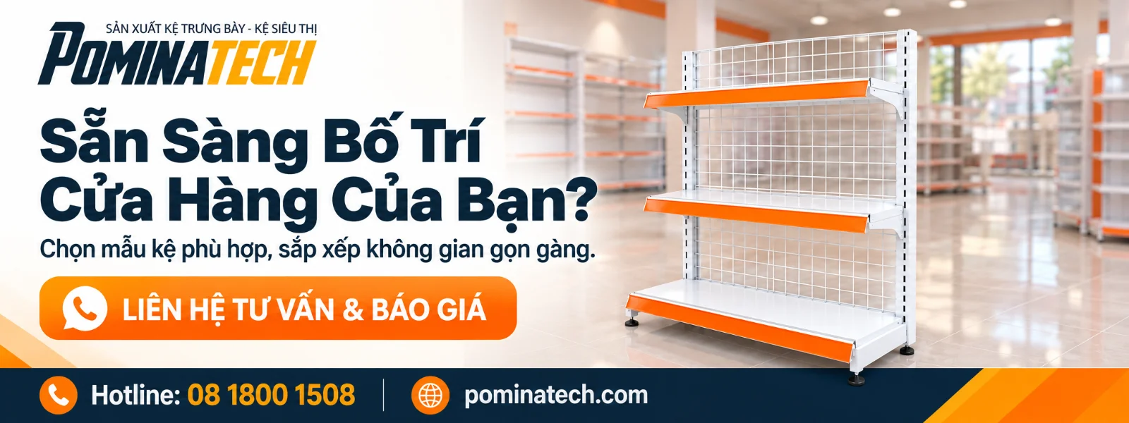 Kệ Đôi Lưng Lưới 3 Tầng Cho Siêu Thị Mini – Tận Dụng Diện Tích Trưng Bày