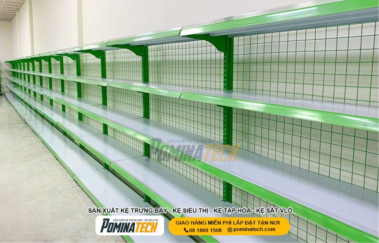 Kệ Siêu Thị – 99+ Mẫu Kệ Trưng Bày Đẹp, Chắc Chắn, Giá Tốt