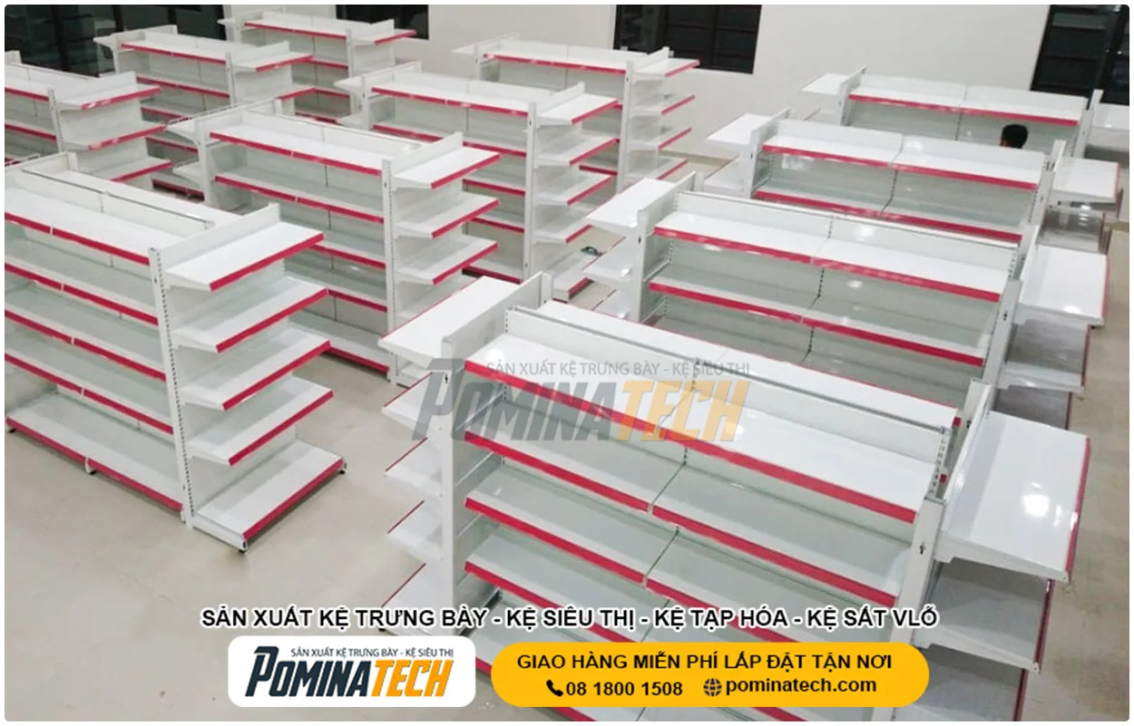 Kệ Siêu Thị Giá Rẻ Cho Cửa Hàng Tạp Hóa Nhỏ Và Vừa