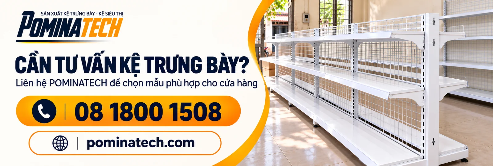 Kệ Siêu Thị Kệ Đôi Lưng Lưới 3 Tầng – Thiết Kế Thông Thoáng, Dễ Quan Sát