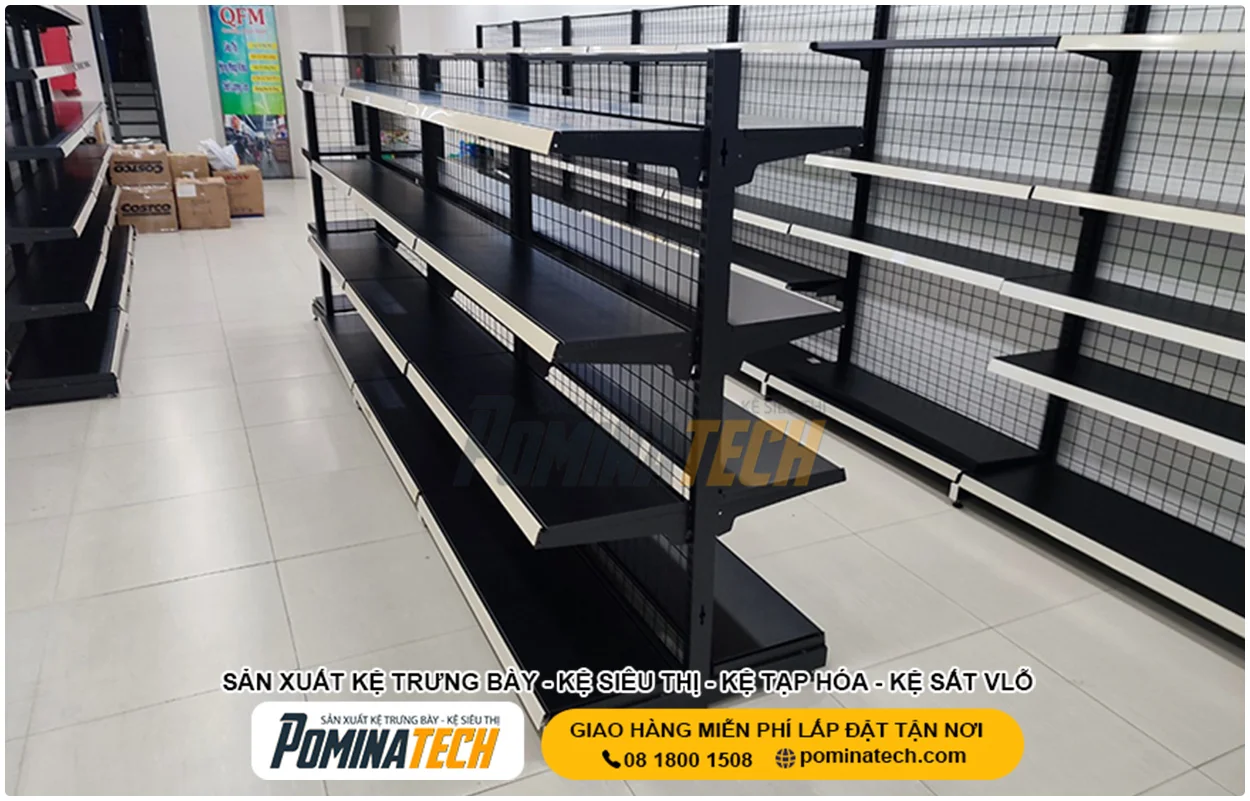 Kệ Siêu Thị – Mẫu Kệ Trưng Bày Đẹp, Bền, Hiện Đại Cho Mọi Cửa Hàng