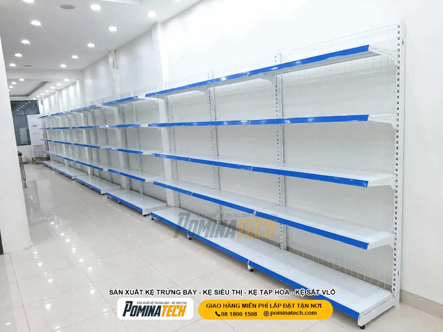 Kệ Siêu Thị Tại Long Thành – Giải Pháp Trưng Bày Tối Ưu Cho Cửa Hàng