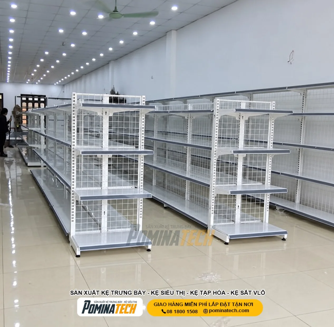 Kệ Siêu Thị Tại Đồng Tháp – Chuyên Cung Cấp Và Thi Công Tận Nơi