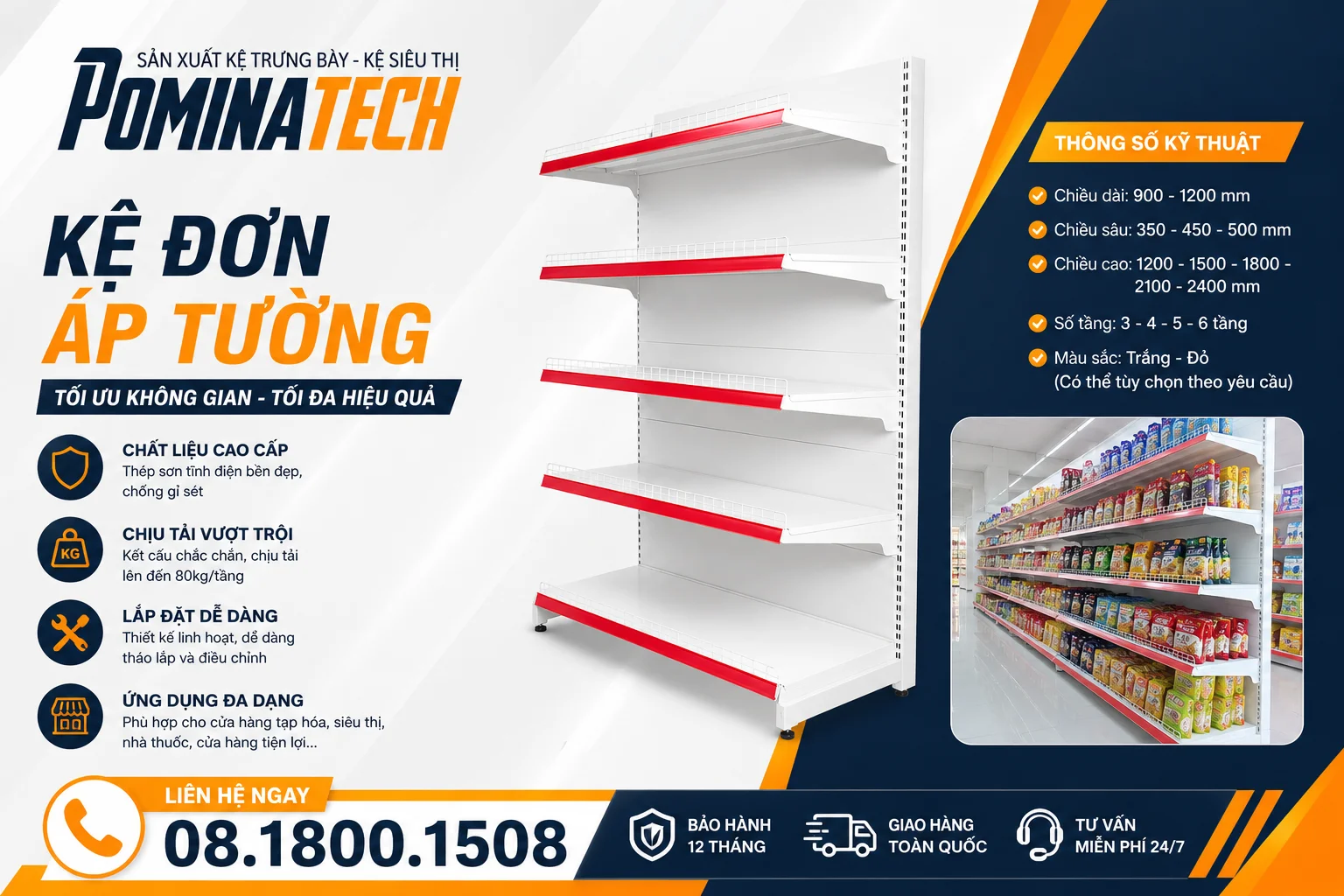 Kệ Tạp Hóa Đa Năng Cho Cửa Hàng Và Minimart Giá Tốt