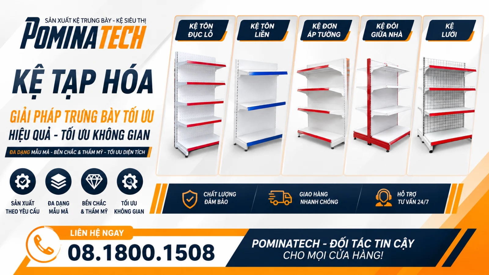 Kệ Tạp Hóa Đẹp, Giá Tốt Cho Cửa Hàng Và Minimart