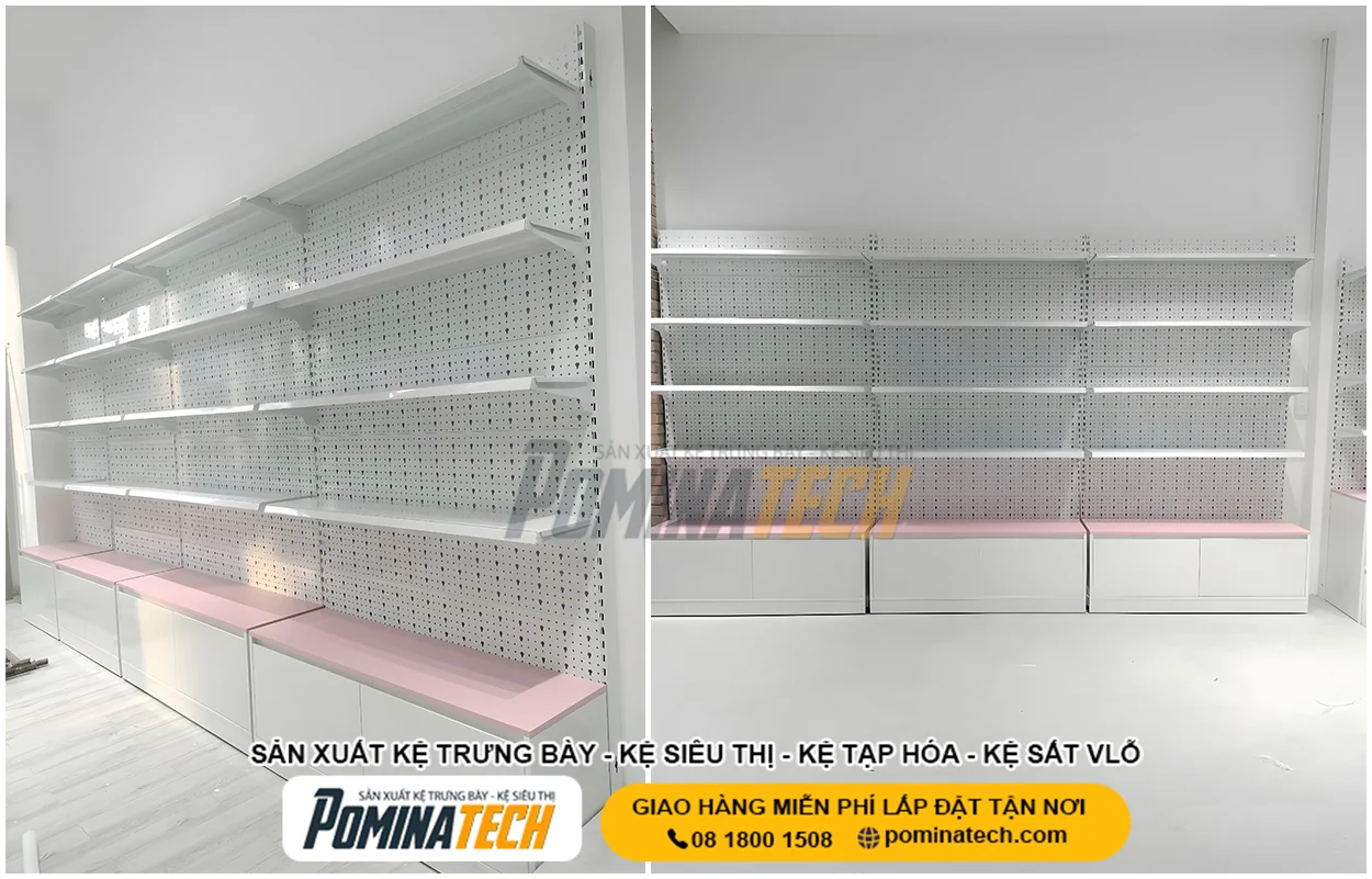 Kệ Tạp Hóa Chất Lượng – Mẫu Kệ Trưng Bày Đẹp, Giá Hợp Lý