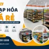 Kệ Tạp Hóa Giá Rẻ – Mẫu Kệ Trưng Bày Hàng Hóa Bền Đẹp
