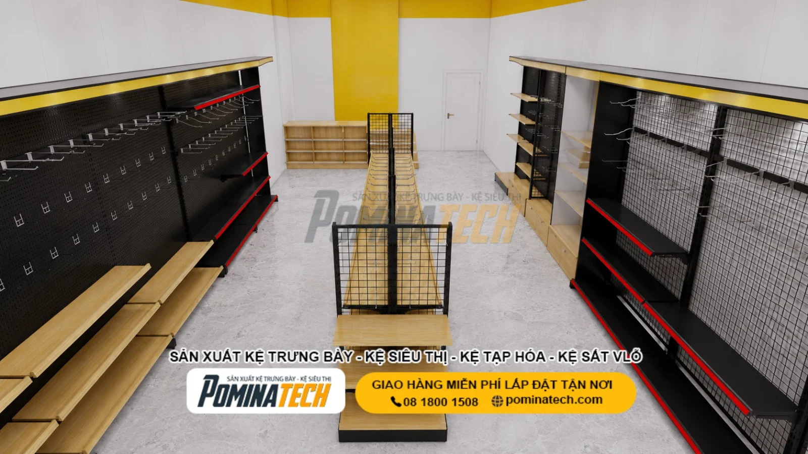 Kệ Trưng Bày Ốp Lưng iPhone Đẹp Cho Shop Phụ Kiện Điện Thoại