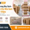 Kệ Trưng Bày Sách Đẹp – Mẫu Hiện Đại Cho Nhà Sách, Thư Viện