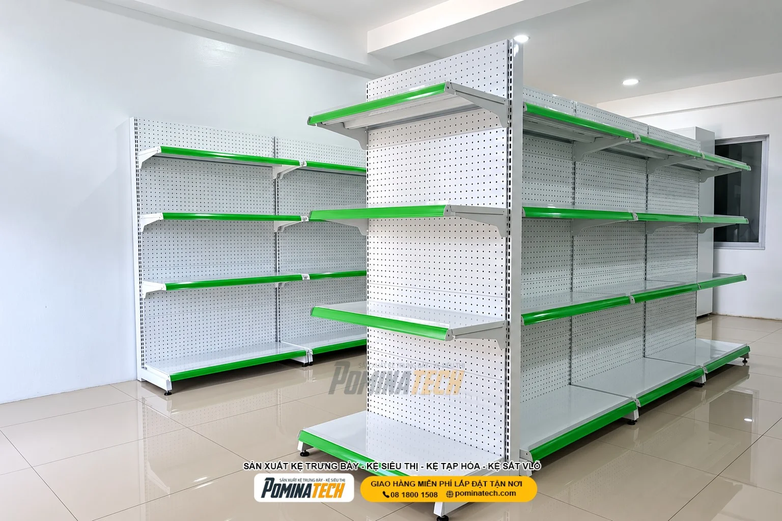 - Kiểm tra chất liệu thép và độ dày tôn trước khi mua kệ tôn lỗ