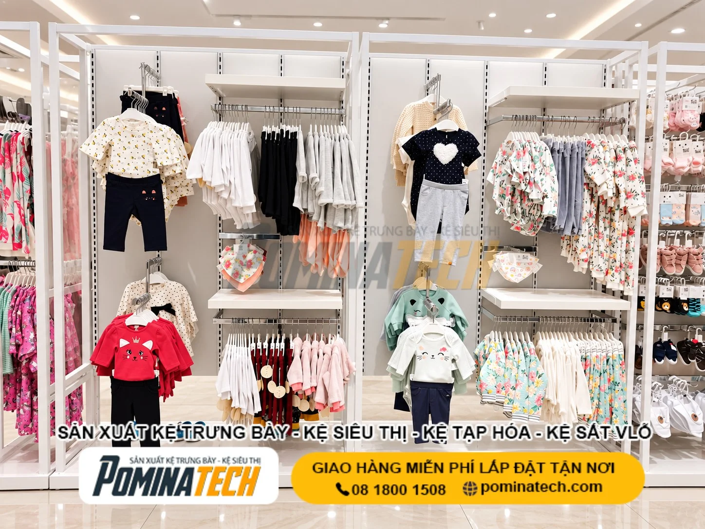 Mẫu kệ móc treo sản phẩm được ưa chuộng hiện nay