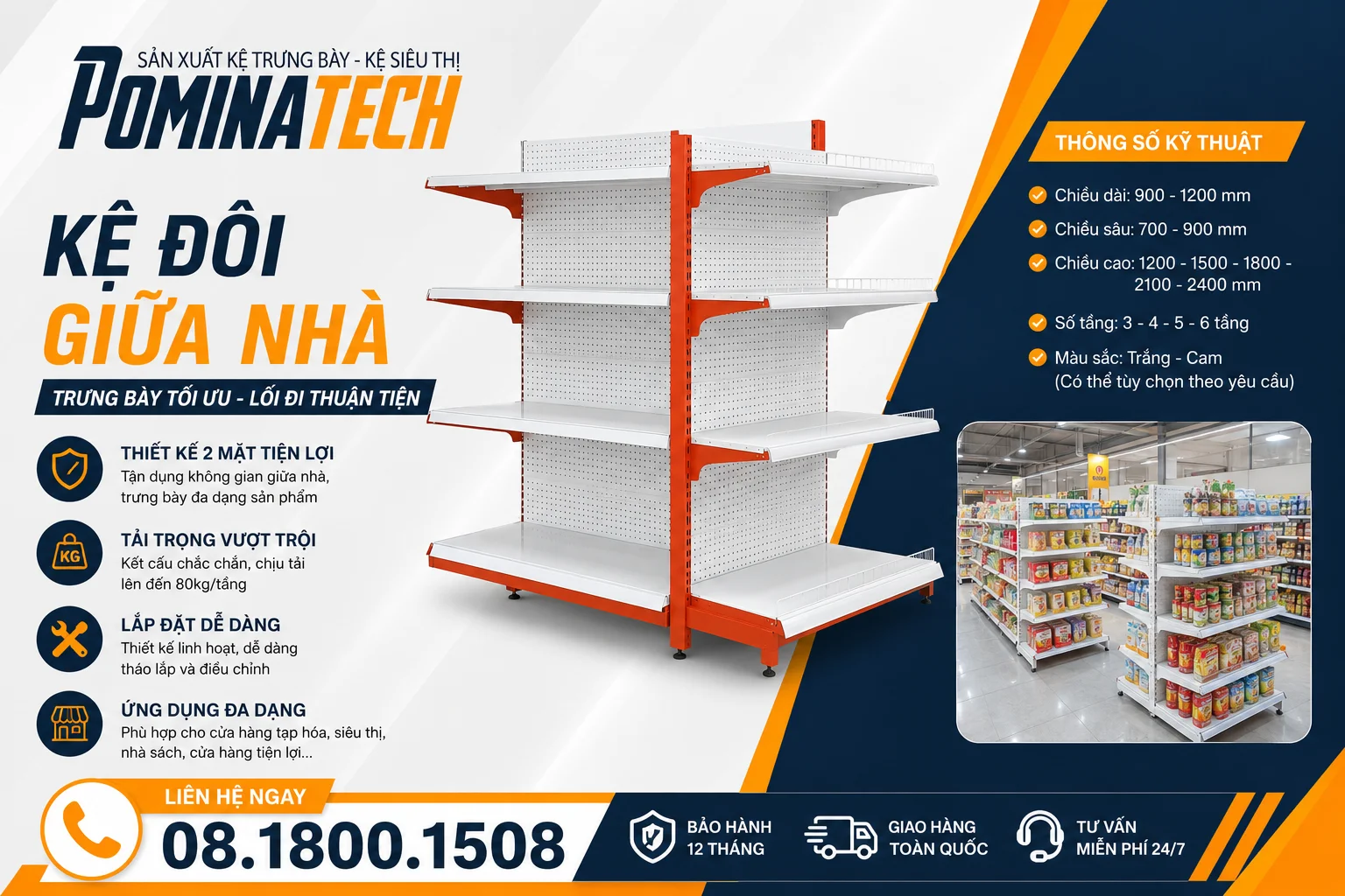 Mẫu Kệ Tạp Hóa Đẹp, Hiện Đại Cho Cửa Hàng Tiện Lợi
