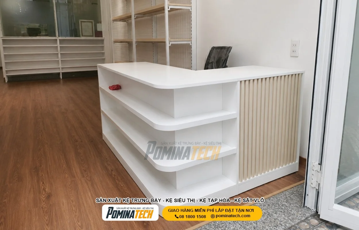 Mẫu Quầy Thu Ngân Đẹp Cho Shop, Siêu Thị Mini, Cửa Hàng