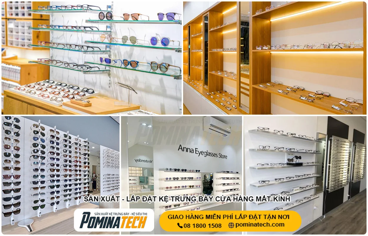 Mẫu Thiết Kế Cửa Hàng Mắt Kính Đẹp Phù Hợp Xu Hướng Kinh Doanh