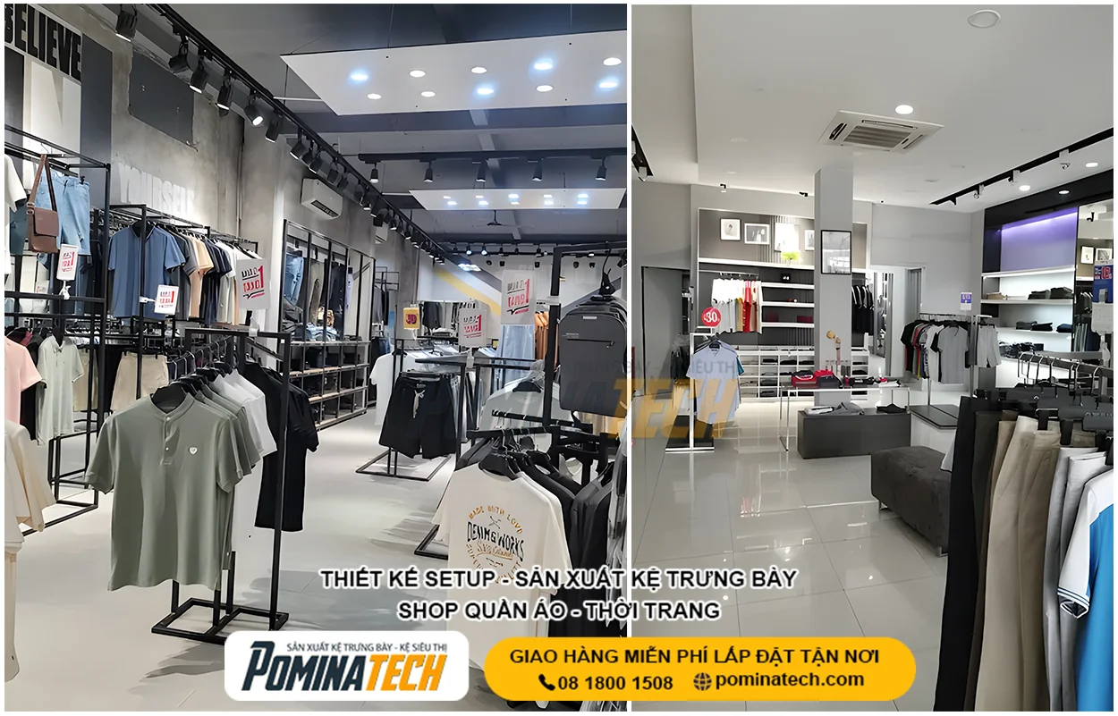 Mẫu Thiết Kế Cửa Hàng Thời Trang Chuyên Nghiệp, Thu Hút Khách Hàng