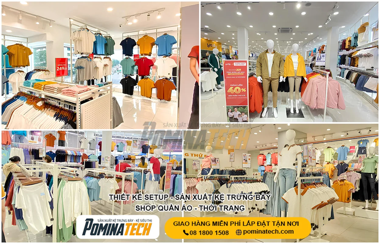 Mẫu Thiết Kế Cửa Hàng Thời Trang Chuyên Nghiệp, Thu Hút Khách Hàng