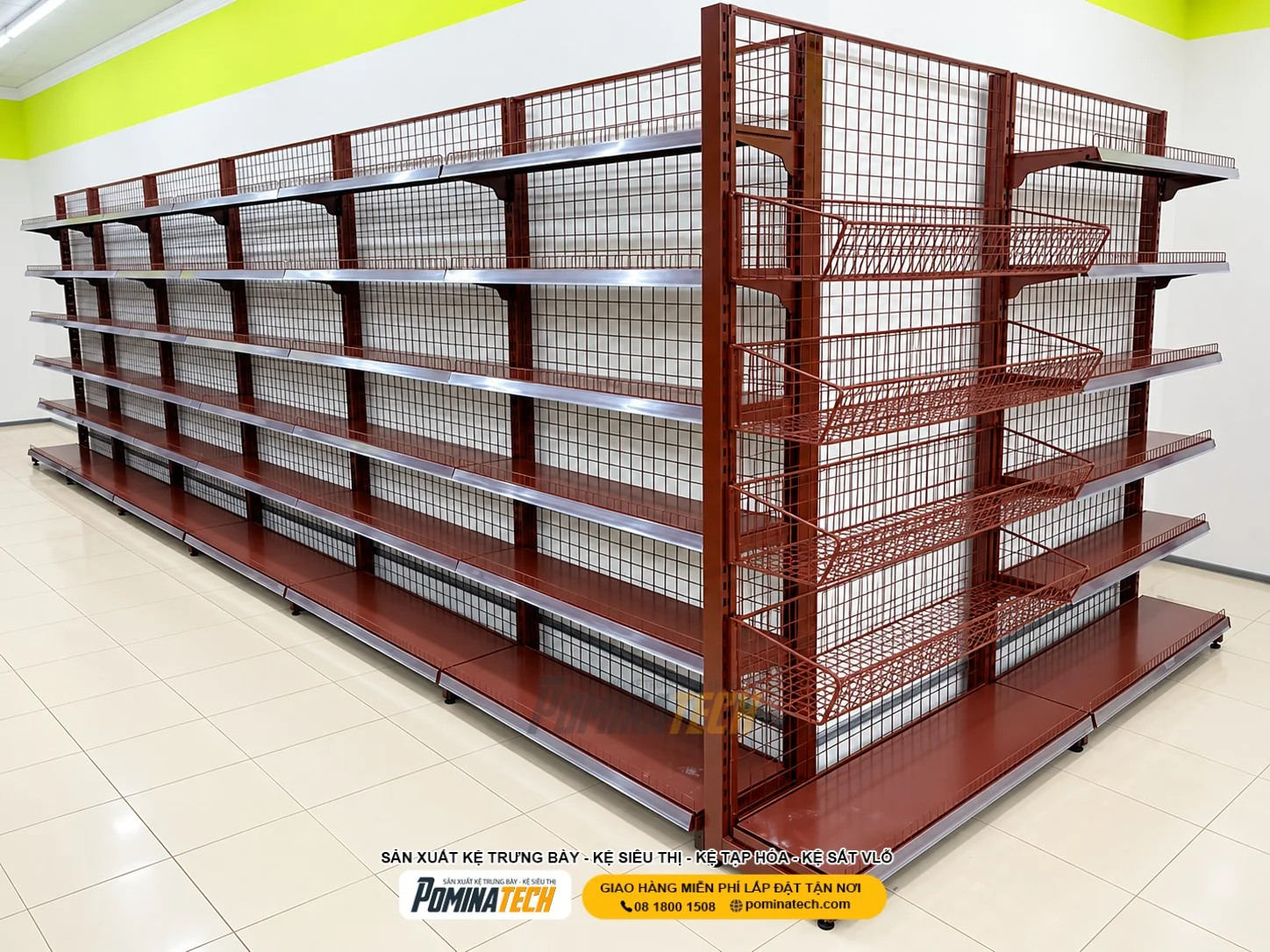 Những sai lầm khi sử dụng kệ siêu thị khiến mâm tầng nhanh xuống cấp