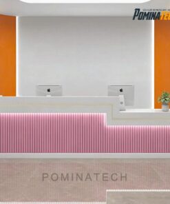 Quầy Lễ Tân Đẹp Mắt, Được Tích Hợp Ánh Sáng LED – Lựa Chọn Hoàn Hảo Cho Văn Phòng