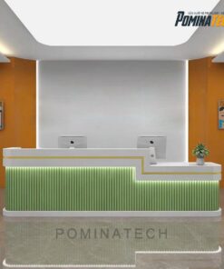 Quầy Lễ Tân Đẹp Mắt, Được Tích Hợp Ánh Sáng LED – Lựa Chọn Hoàn Hảo Cho Văn Phòng