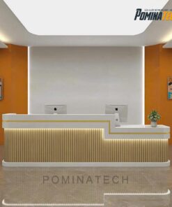 Quầy Lễ Tân Đẹp Mắt, Được Tích Hợp Ánh Sáng LED – Lựa Chọn Hoàn Hảo Cho Văn Phòng