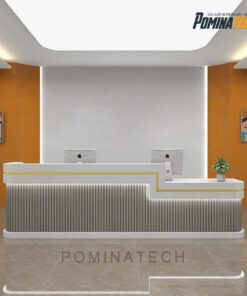 Quầy Lễ Tân Đẹp Mắt, Được Tích Hợp Ánh Sáng LED – Lựa Chọn Hoàn Hảo Cho Văn Phòng