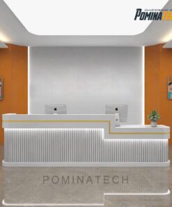 Quầy Lễ Tân Đẹp Mắt, Được Tích Hợp Ánh Sáng LED – Lựa Chọn Hoàn Hảo Cho Văn Phòng