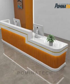 Quầy Lễ Tân Đẹp Mắt, Được Tích Hợp Ánh Sáng LED – Lựa Chọn Hoàn Hảo Cho Văn Phòng