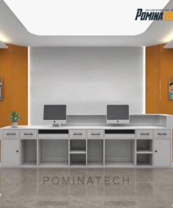 Quầy Lễ Tân Đẹp Mắt, Được Tích Hợp Ánh Sáng LED – Lựa Chọn Hoàn Hảo Cho Văn Phòng