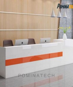 Quầy Lễ Tân Được Thiết Kế Độc Đáo, Tạo Ấn Tượng Mạnh Mẽ Cho Khách Hàng