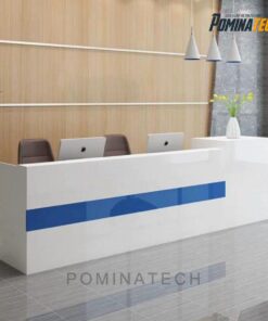 Quầy Lễ Tân Được Thiết Kế Độc Đáo, Tạo Ấn Tượng Mạnh Mẽ Cho Khách Hàng