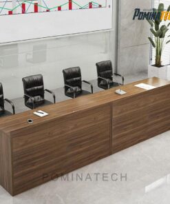 Quầy lễ tân gỗ hiện đại - Quầy tính tiền đẹp, bền, giá tốt