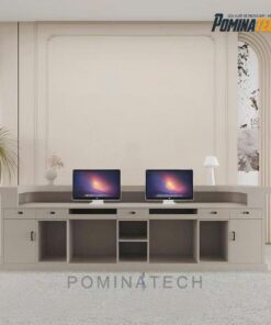 Quầy Lễ Tân Gỗ MDF Thiết Kế Tinh Tế, Phong Cách Hiện Đại