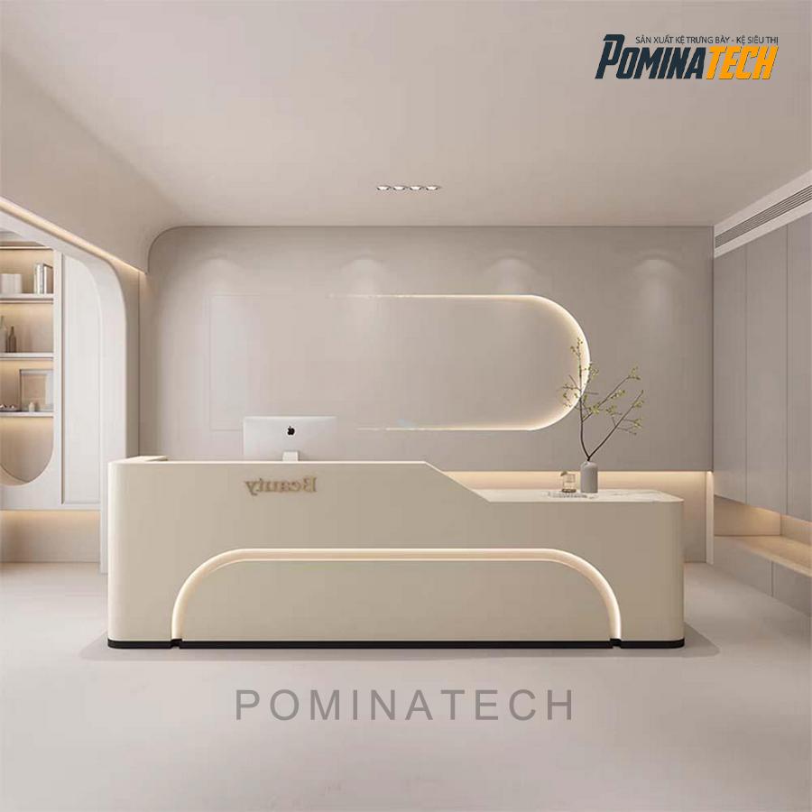 quay le tan hien dai Quầy Lễ Tân Hiện Đại, Thiết Kế Sang Trọng - Phù Hợp Mọi Không Gian