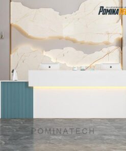 Quầy Lễ Tân Hiện Đại - Thiết Kế Tối Giản, Phù Hợp Với Không Gian Công Sở