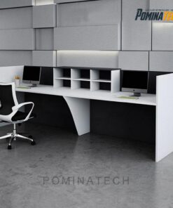 Quầy Lễ Tân Hiện Đại Cho Không Gian Văn Phòng Chuyên Nghiệp