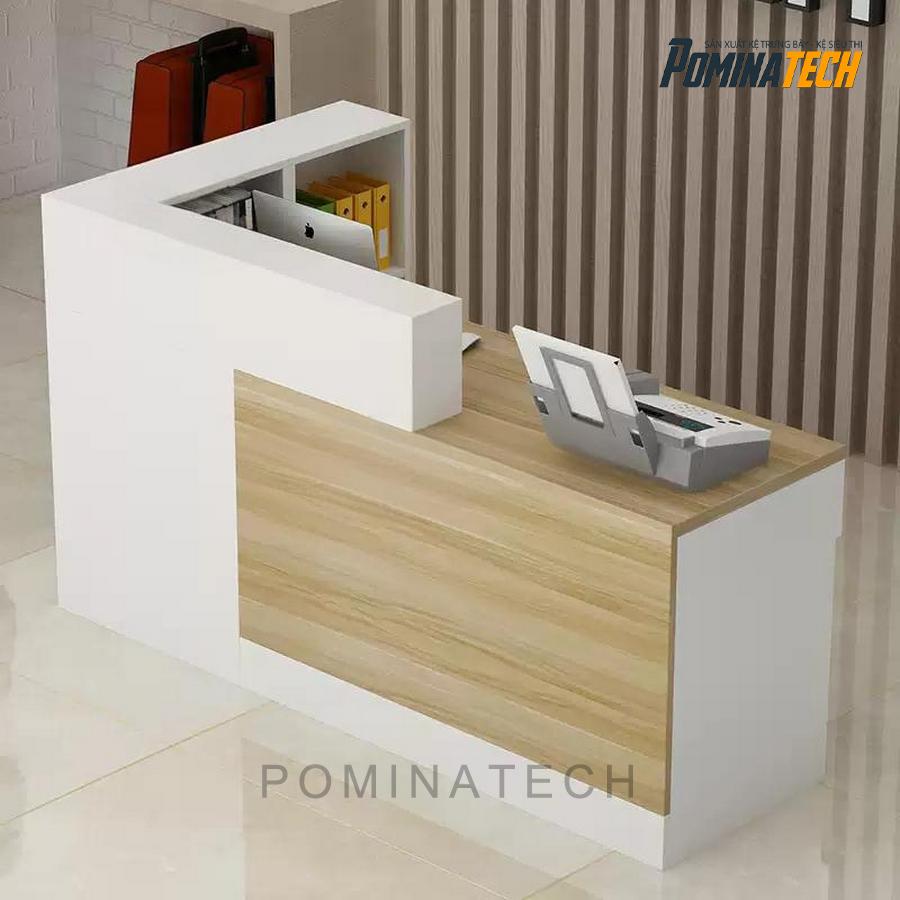 quay le tan hien dai chat luong cao Quầy Lễ Tân Hiện Đại, Chất Lượng Cao - Thiết Kế Tinh Tế, Chất Liệu Bền Bỉ