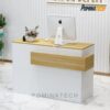 Quầy lễ tân hiện đại cho cửa hàng, spa, salon – Quầy thu ngân thiết kế tinh gọn, chuyên nghiệp