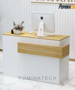 Quầy lễ tân hiện đại cho cửa hàng, spa, salon – Quầy thu ngân thiết kế tinh gọn, chuyên nghiệp
