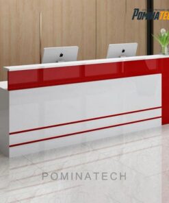 Quầy Lễ Tân Sang Trọng - Thiết Kế Đơn Giản, Phù Hợp Văn Phòng Hiện Đại