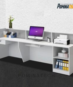 Quầy Lễ Tân Sang Trọng - Thiết Kế Đơn Giản, Phù Hợp Văn Phòng Hiện Đại