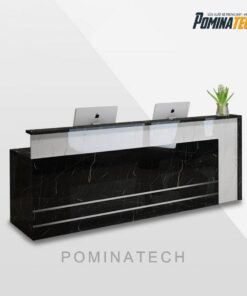 Quầy Lễ Tân Sang Trọng - Thiết Kế Đơn Giản, Phù Hợp Văn Phòng Hiện Đại