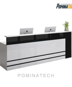 Quầy Lễ Tân Sang Trọng - Thiết Kế Đơn Giản, Phù Hợp Văn Phòng Hiện Đại
