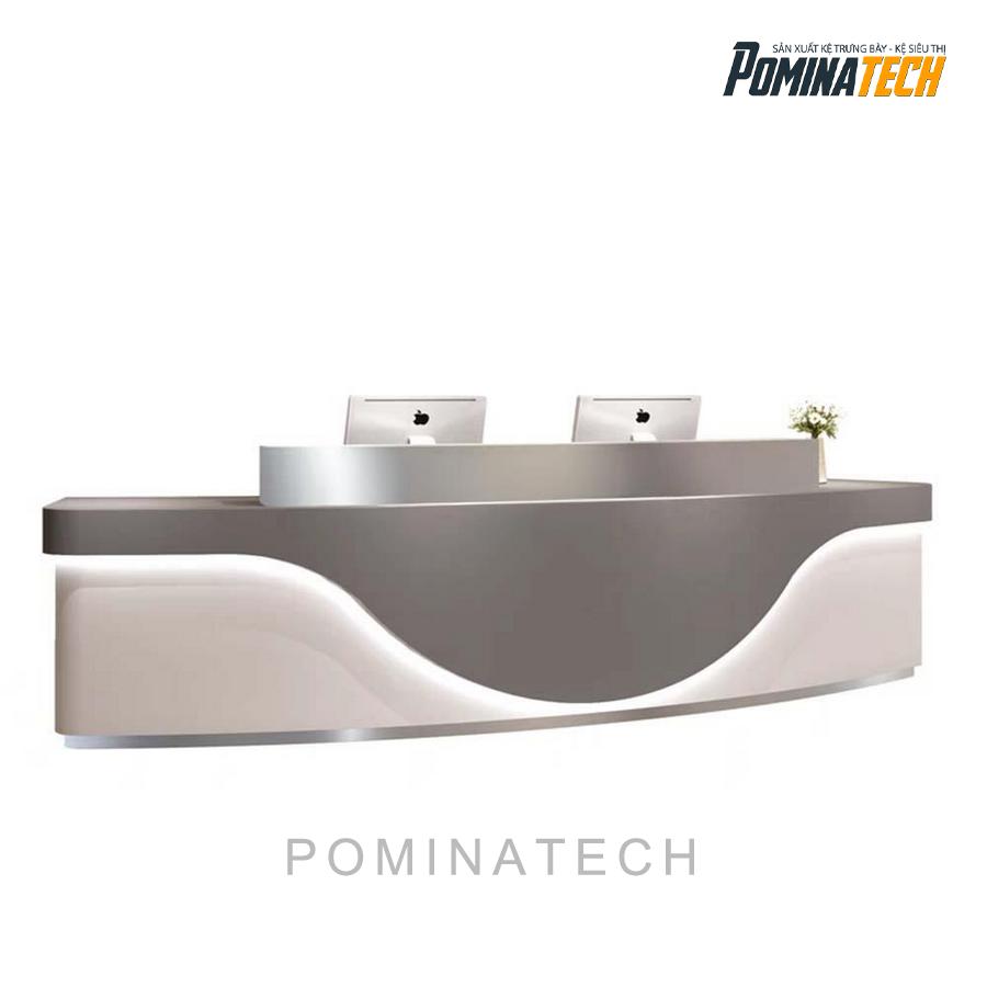 quay le tan thiet ke sang trong thiet ke chac chan ben bi Quầy Lễ Tân Sang Trọng, Thiết Kế Chắc Chắn, Bền Bỉ