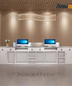 Quầy Lễ Tân Sang Trọng, Thiết Kế Chắc Chắn, Bền Bỉ