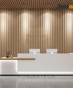 Quầy Lễ Tân Văn Phòng Gỗ MDF – Đẹp, Bền, Giá Tốt