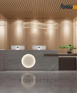 Quầy Lễ Tân Văn Phòng Gỗ MDF Sang Trọng, Hiện Đại – Thiết Kế Tinh Tế, Độ Bền Cao