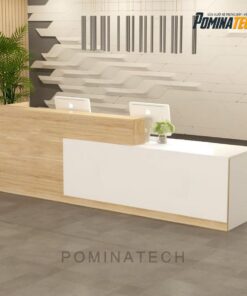 Quầy Lễ Tân Văn Phòng Hiện Đại Gỗ Công Nghiệp – Thiết Kế Sang Trọng, Giá Tốt