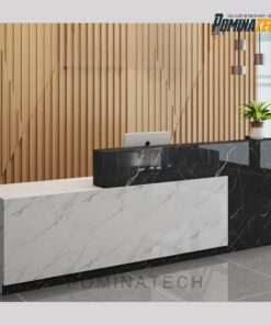 Quầy Lễ Tân Văn Phòng Hiện Đại Gỗ Công Nghiệp – Thiết Kế Sang Trọng, Giá Tốt