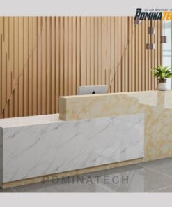 Quầy Lễ Tân Văn Phòng Hiện Đại Gỗ Công Nghiệp – Thiết Kế Sang Trọng, Giá Tốt